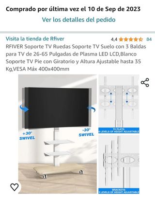 Mesa para televisión