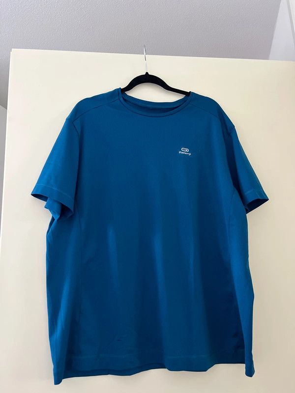Camiseta Domyos Decathlon talla XXXL Azul