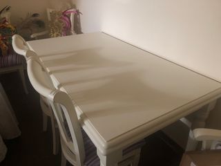 mesa rectangular madera maciza