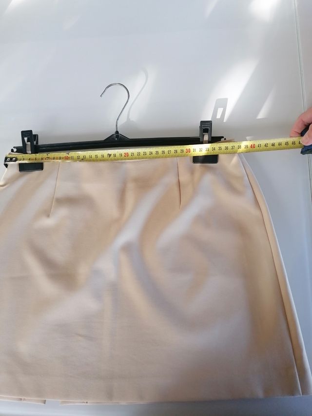 Minigonna panna 44 M-L