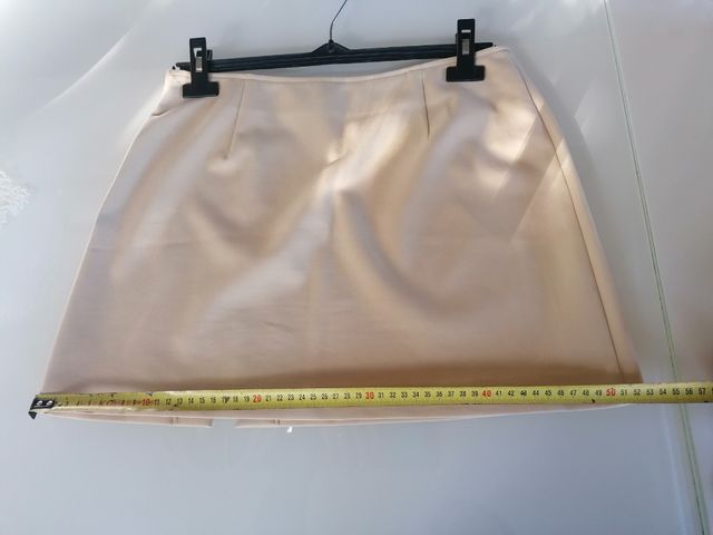 Minigonna panna 44 M-L