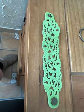 Pulsera tous cuero verde