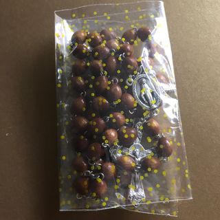 Rosario de madera VINTAGE