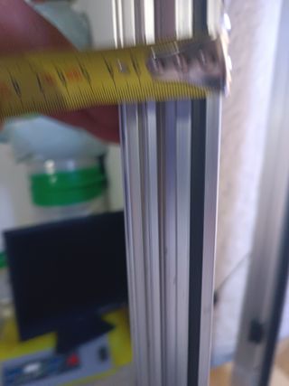 Ventana Aluminio  Dos Hojas