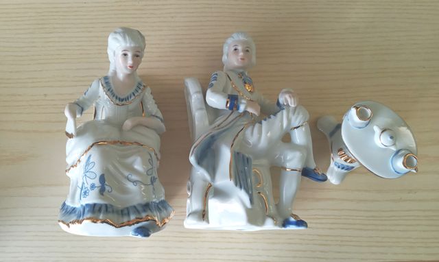 Decorativi manufatti nobili uomo e donna