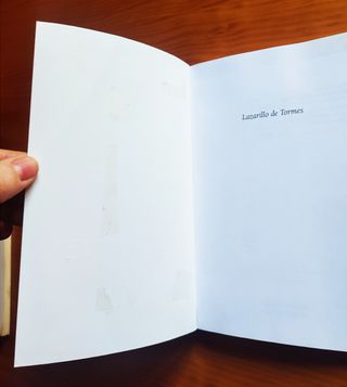 Libro El Lazarillo de Tormes