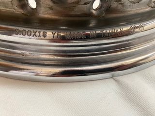 Harley Davidson aro llanta 16 por 3 pulgadas 40 ra