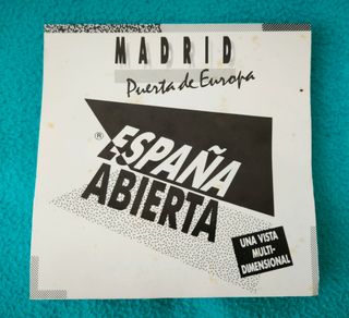 Madrid en diorama plegable