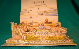 Madrid en diorama plegable