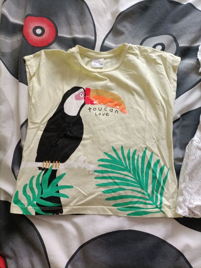 Lote camisetas verano 7 años