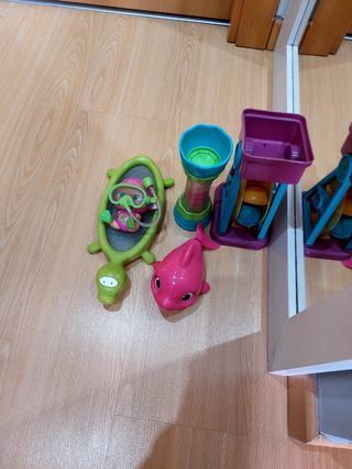 juguetes para el baño
