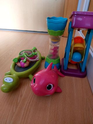 juguetes para el baño
