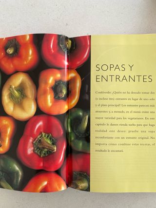 Libro cocina vegetariana