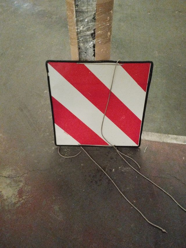 Placa de señalización