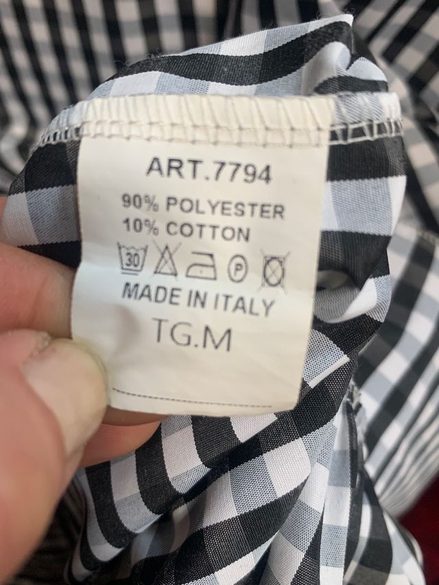 Vestido de verano con cuadros de vichy