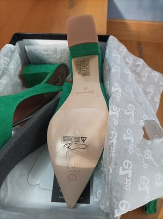 Zapatos Ezzio verdes de piel sin estrenar 🥰