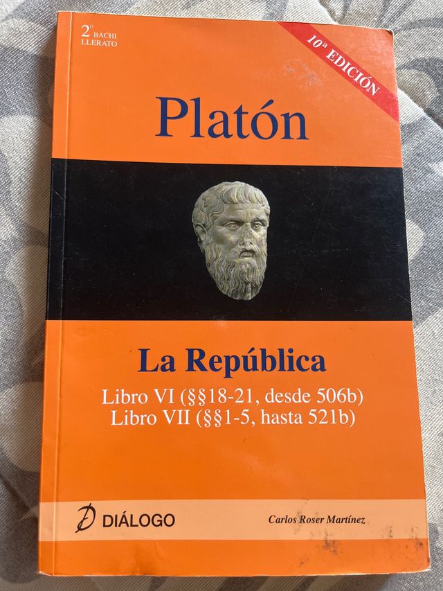 Libro Platón “La República”