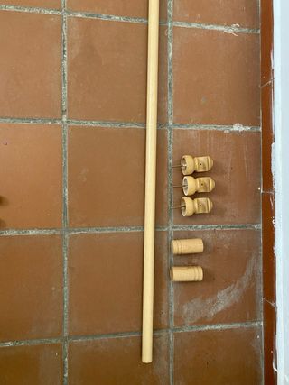 Barras de cortina de diversos modelos