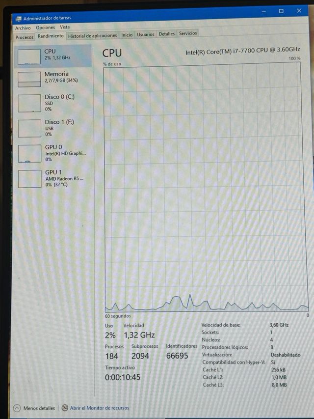 Pc sobremesa Hp Pavilion