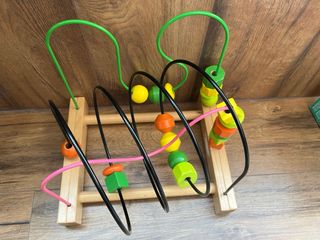 Montaña rusa madera niños