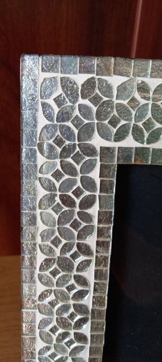 Cornice vintage effetto mosaico