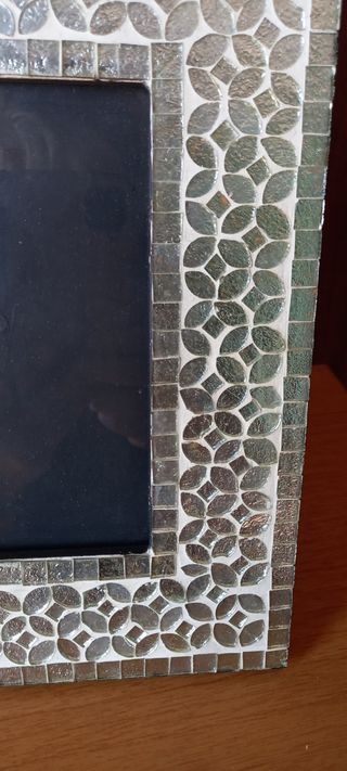 Cornice vintage effetto mosaico