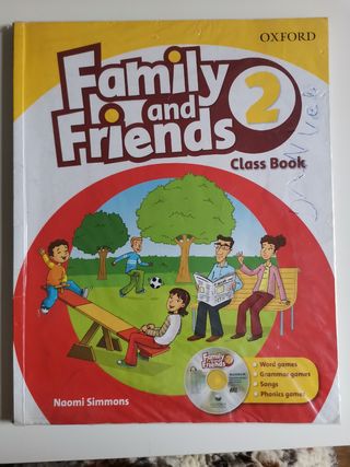 Libro inglés family and friends. 2