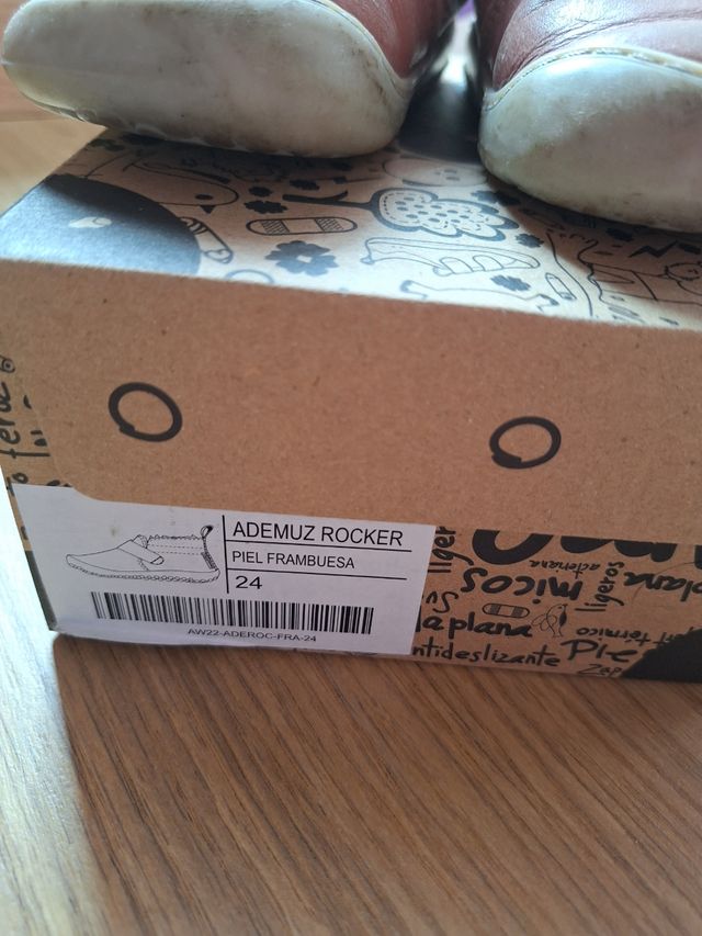 Zapato Feroz -Ademuz Rocker- 24 piel