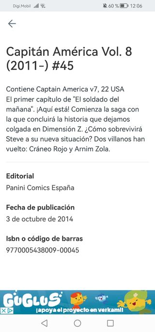 Capitán América vol 8 45,46,47