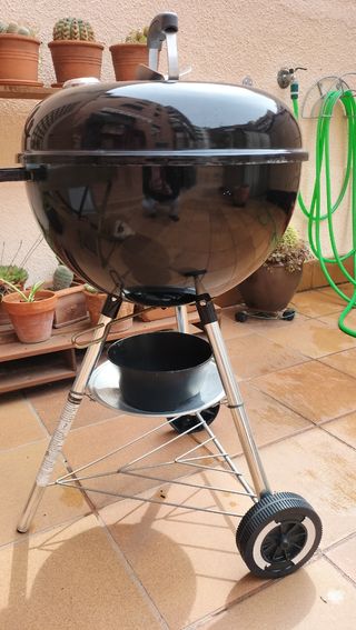 Barbacoa Weber con termostato