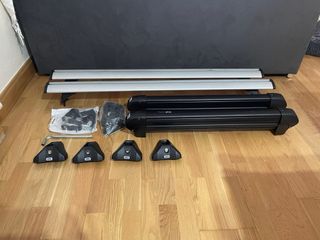 Baca coche. Barras de techo Cruz.