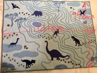 Alfombra dinosaurios Ikea