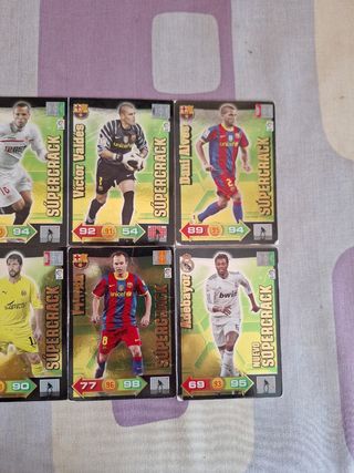 Pack 6 Supercracks Adrenalyn 2010-11
