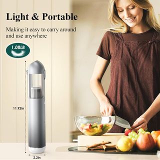 Aspirador mano recargable potente