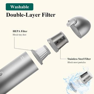 Aspirador mano recargable potente