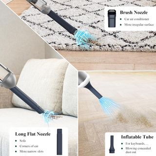 Aspirador mano recargable potente