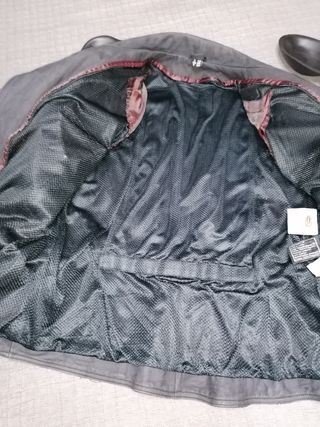 Chaqueta de cuero para motos