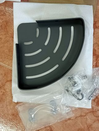 Estantería de baño rinconera