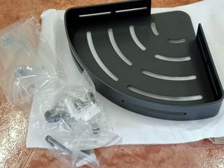 Estantería de baño rinconera