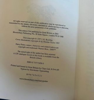 Harry Potter And The Philosophers Stone