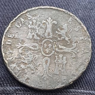 Moneda 8 maravedíes 1840