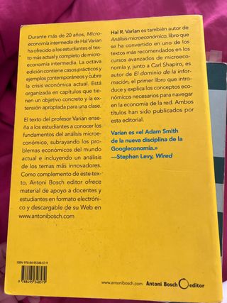Libro microeconomia intermedia facultad economia
