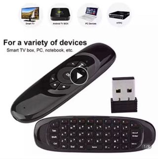 Miniteclado inalam air mouse