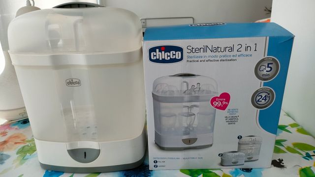 Esterilizador de biberones y chupetes Chicco