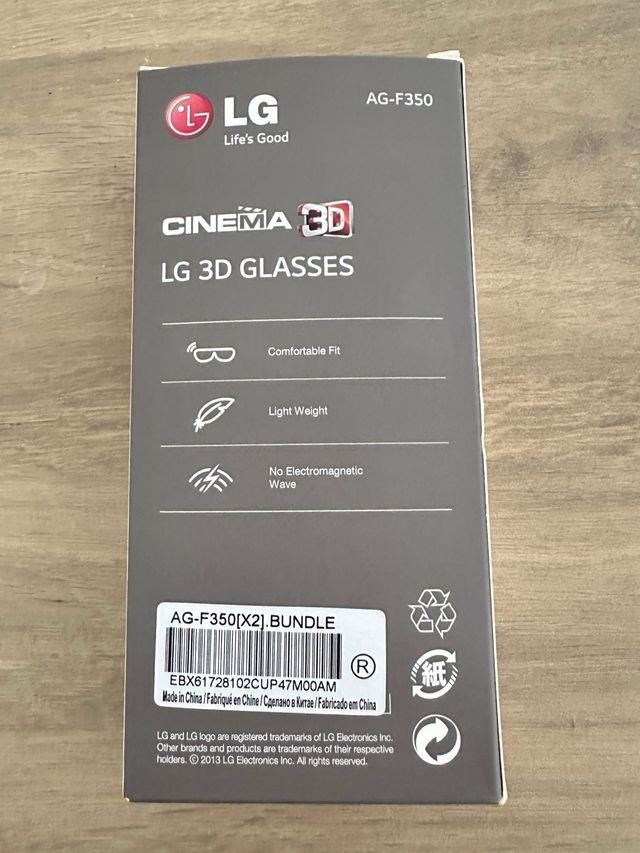 Gafas LG 3D (pack 2 gafas) Montura metálica