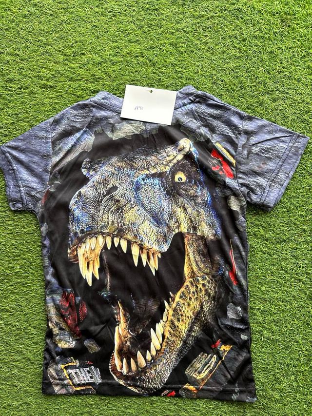 Camiseta niño dinosaurios  SIN USAR