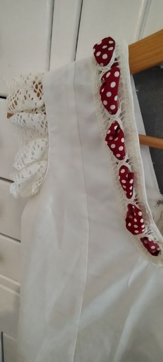 Traje de flamenca o romería dos piezas