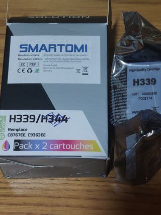 3 cartuchos tinta para impresora HP