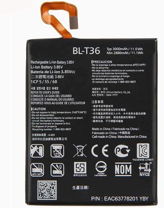 Batería BL-T36 compatible con LG K11 y otros+funda