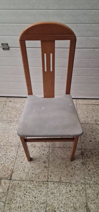 Silla salón madera pino